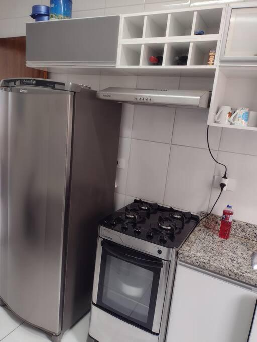 100 M Da Praia Elevador Garagem E Portao Automatico Apartment Mongagua Exterior photo